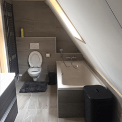 Nieuwe badkamers